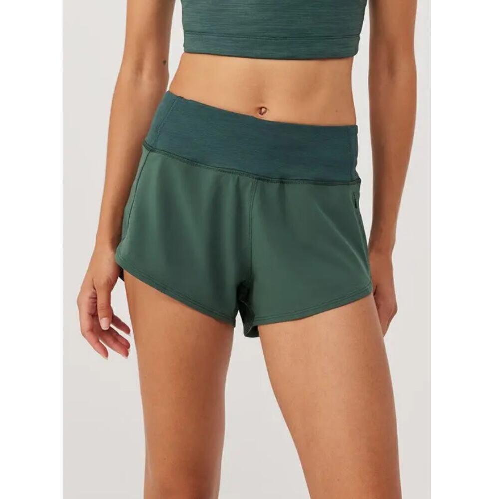 Outdoor Voices Women's Evergreen Hudson 2.5" Shorts Size XXL